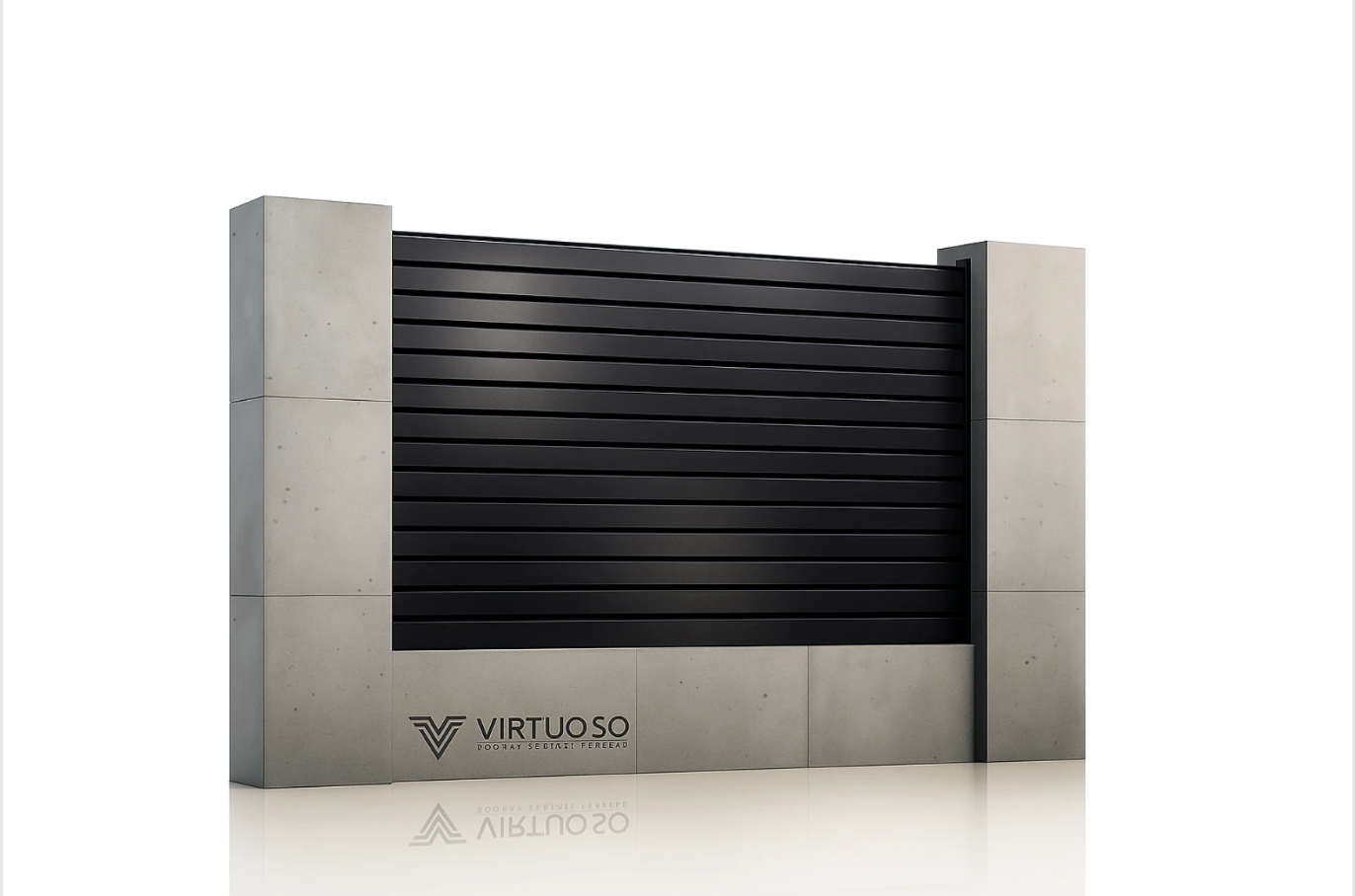 gard din aluminiu